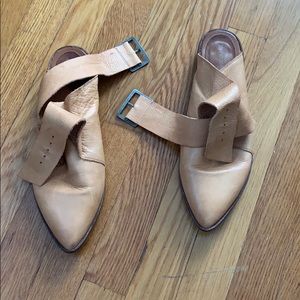 Free People leather sandals
